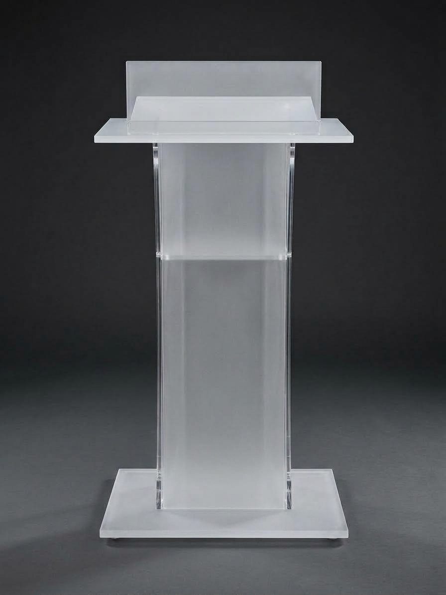 Frosted Lectern