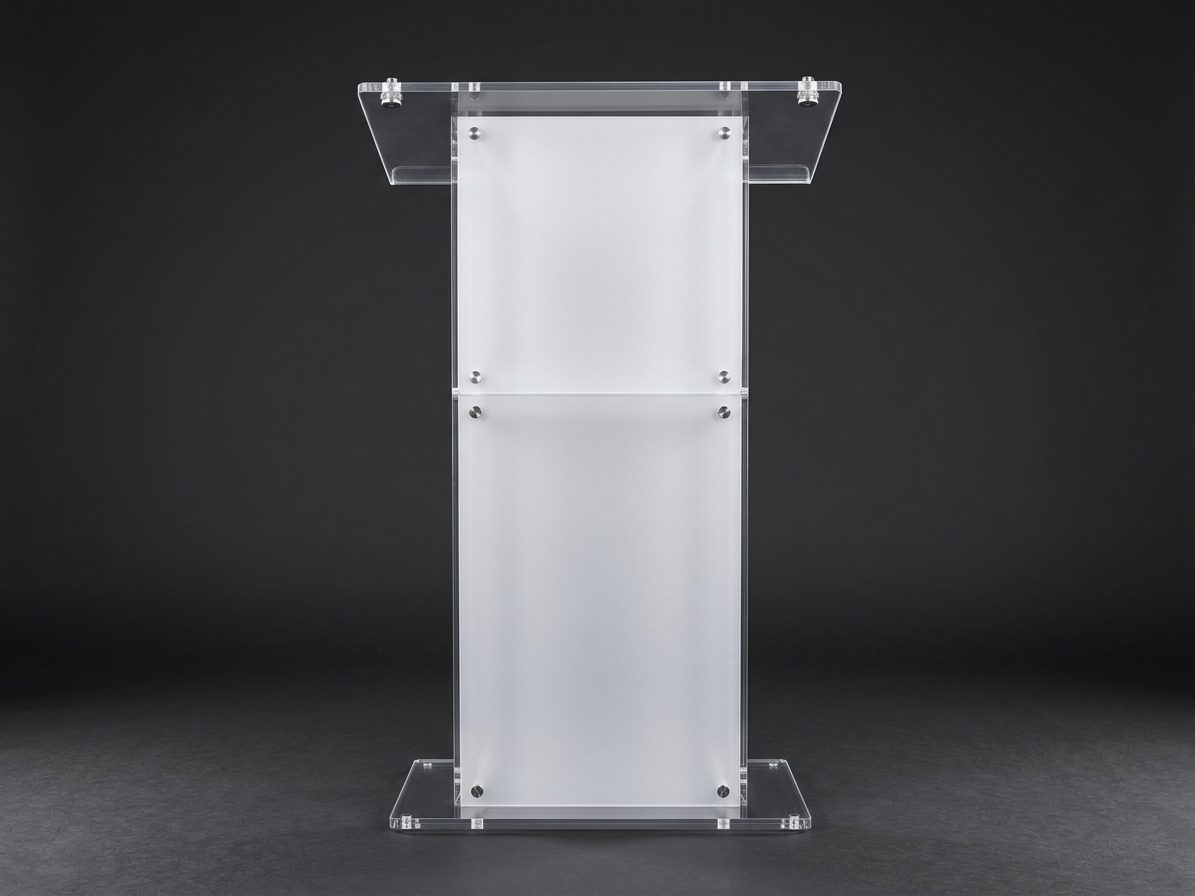 Frosted Panel · Standoffs