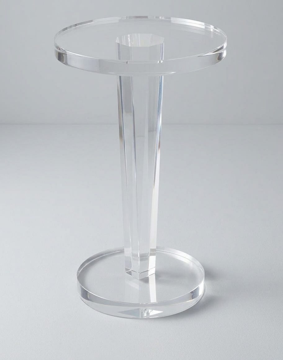 Round Pedestal Side Table
