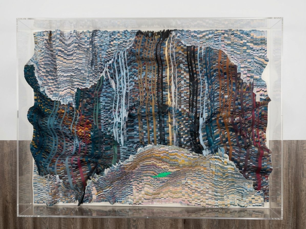 Textile Art Vitrine